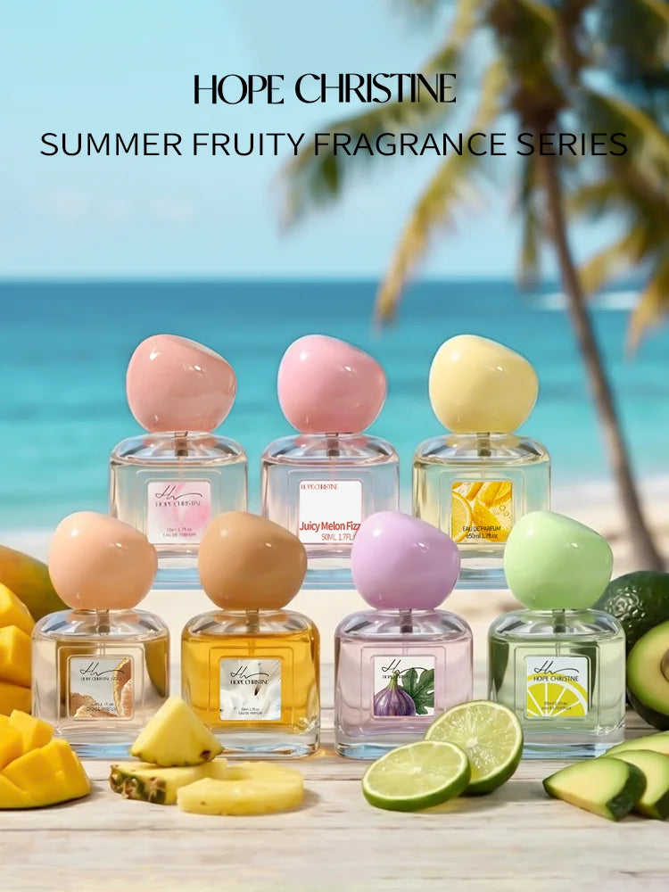 Original Luxury 7 Fruity Fragrance Series Summer Sweet Women Perfume Long Lasting for Daily Office Dating Gifting