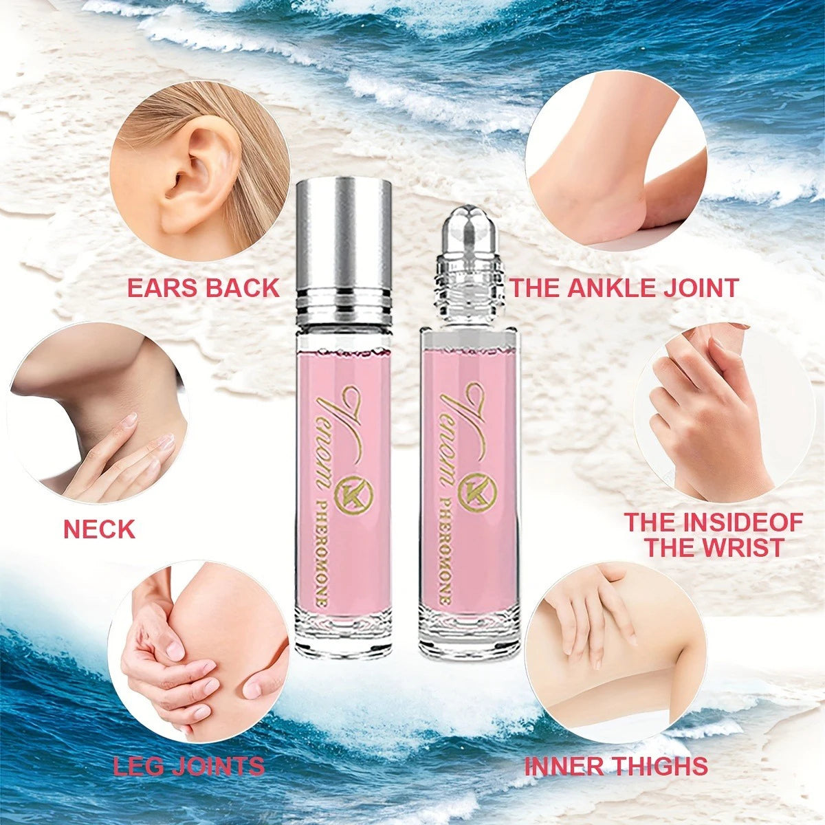 Roll-on Pheromone Perfume Sexy Perfume for Men Women Lovers Long Lasting Perfume Dating Fragrant Perfumes