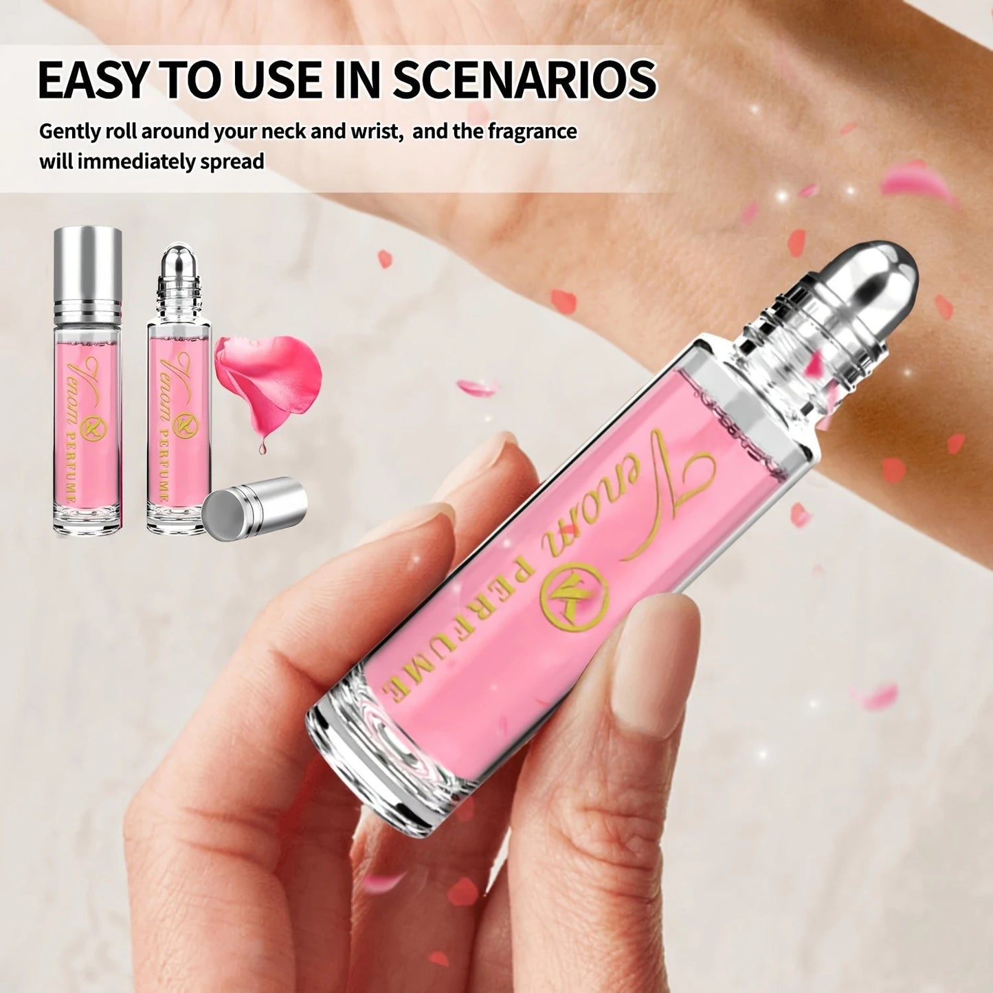 Roll-on Pheromone Perfume Sexy Perfume for Men Women Lovers Long Lasting Perfume Dating Fragrant Perfumes