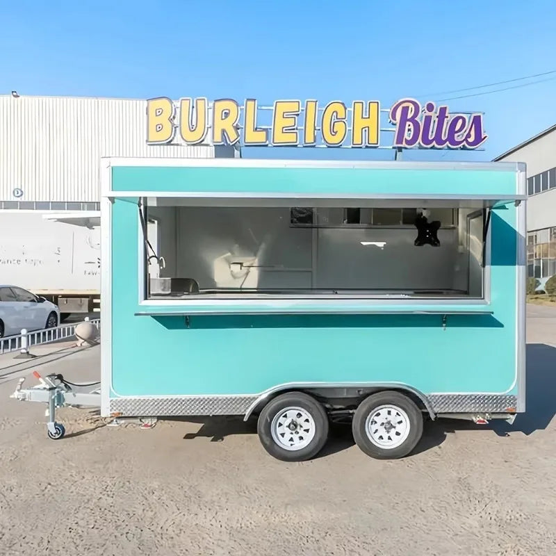 Catering Food Truck Fully Equipped Mobile Kitchen Pizza Coffee Cart Ice Cream BBQ Truck Cheap Mobile Food Trailer