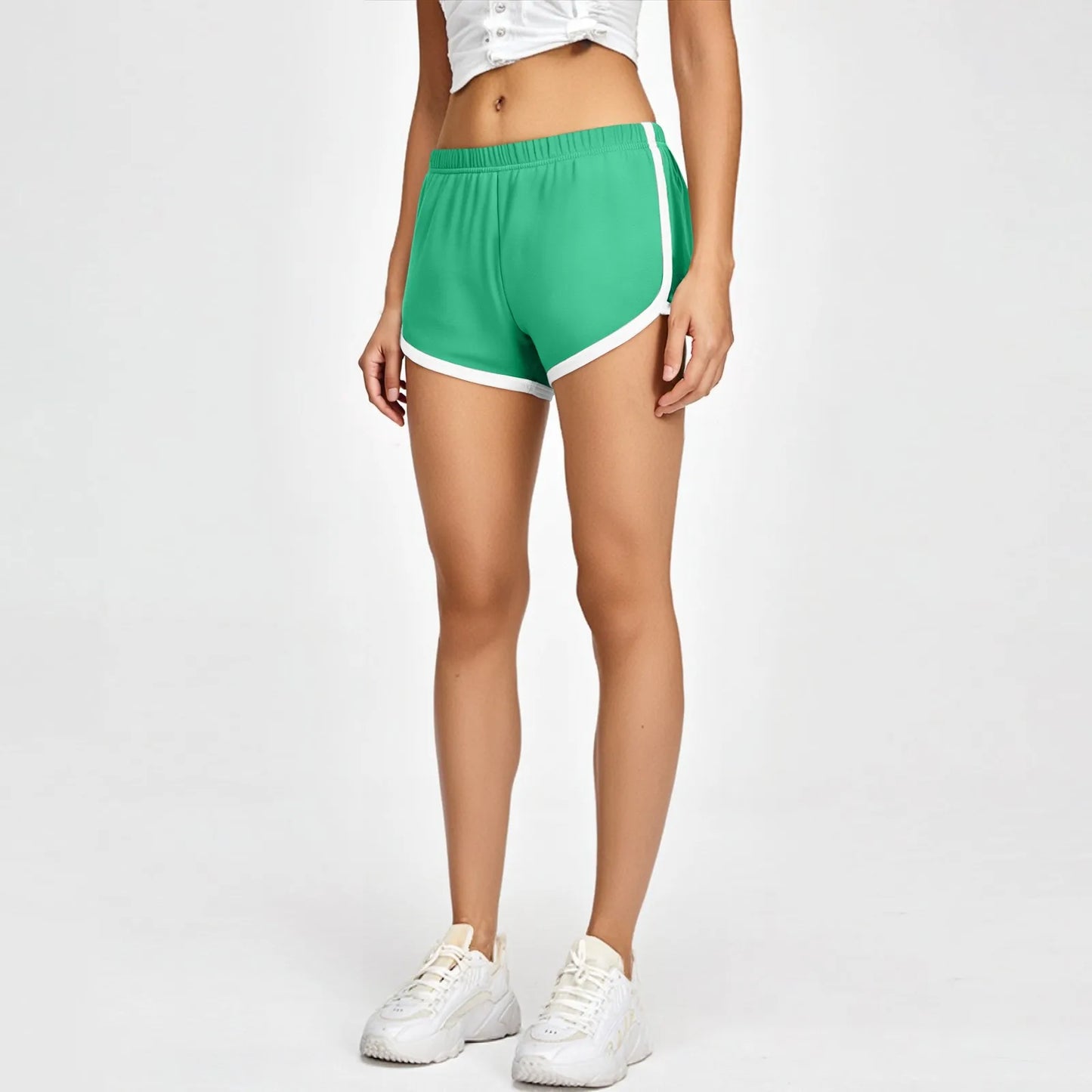 Women's Cotton Shorts Vintage Dolphin Short Pants Sexy Lounge Workout Bike Shorts Streetwear Yoga Summer Sport Hiking Wea