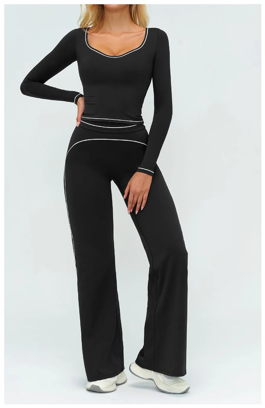 Women Yoga Set Tracksuit Sportswear Workout Athletic Wear Gym Vest Shorts Legging Fitness Bra Crop Top Long Sleeve Sports Suits