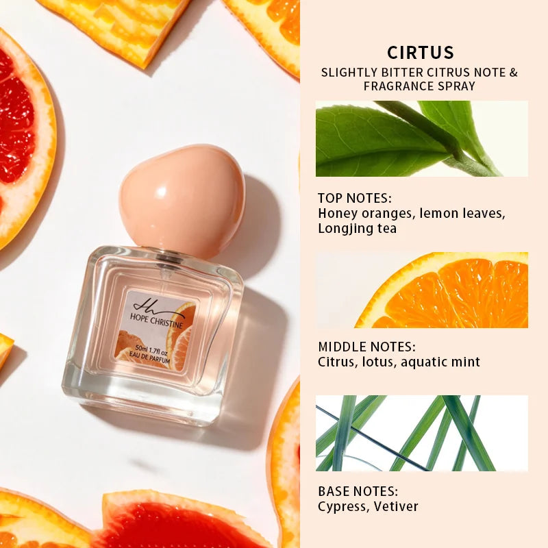 Original Luxury 7 Fruity Fragrance Series Summer Sweet Women Perfume Long Lasting for Daily Office Dating Gifting