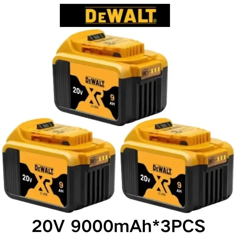 Original Dewalt 20V/60V 9.0Ah Power Tool Battery DCB206 DCB205 DCB200 DCF887 DCG405 DCD791 DCF922 DCF850 DCD805 tool battery