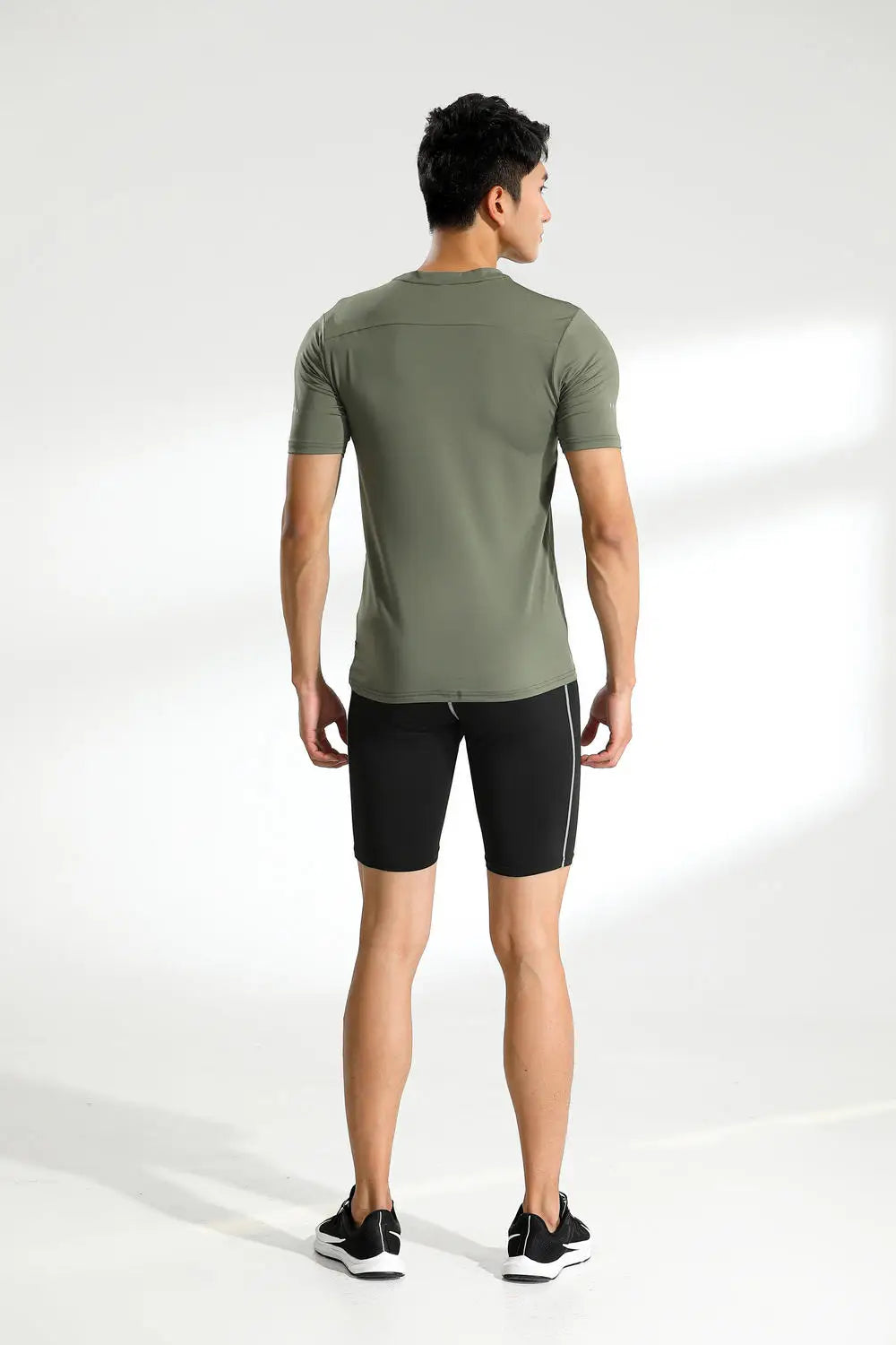 Sports Fitness Pants Men Gym Shorts Workout Tights Running Training Bottoming Shorts Compression Leggings Basketball Sportswear