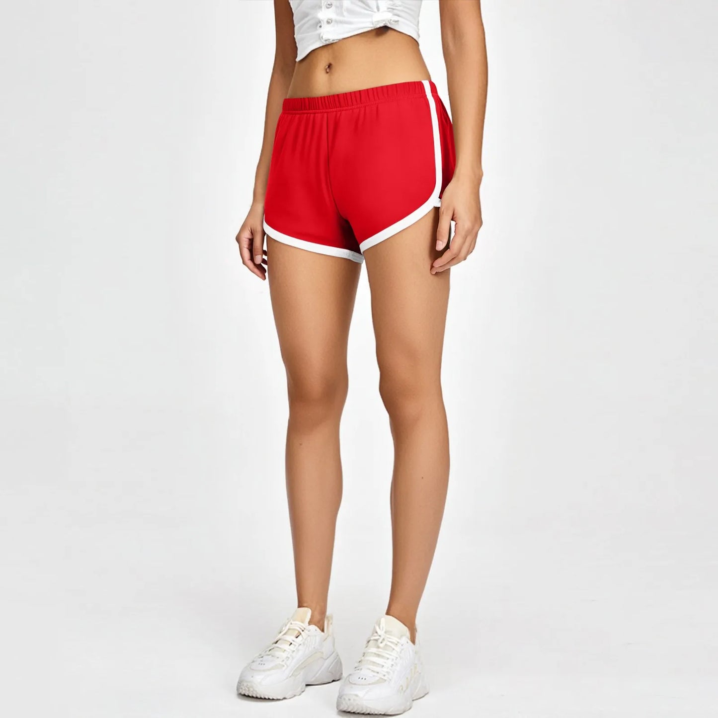 Women's Cotton Shorts Vintage Dolphin Short Pants Sexy Lounge Workout Bike Shorts Streetwear Yoga Summer Sport Hiking Wea