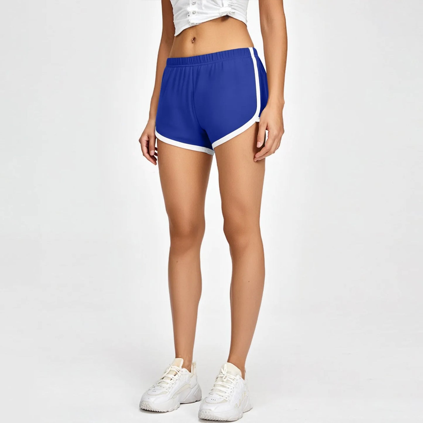 Women's Cotton Shorts Vintage Dolphin Short Pants Sexy Lounge Workout Bike Shorts Streetwear Yoga Summer Sport Hiking Wea