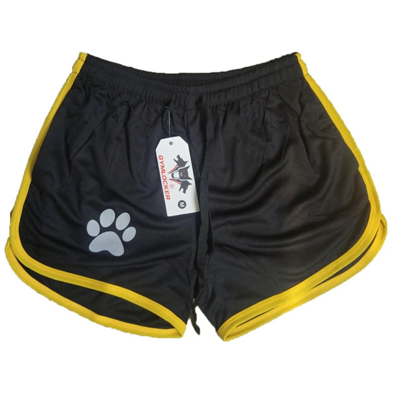 Mens Gym Fitness Shorts Bodybuilding running sports shorts Jogging Workout Male Summer Breathable Mesh Shorts men Sweatpants