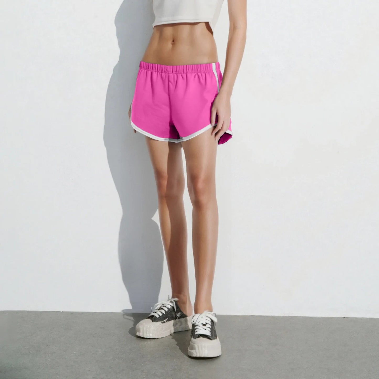 Women's Cotton Shorts Vintage Dolphin Short Pants Sexy Lounge Workout Bike Shorts Streetwear Yoga Summer Sport Hiking Wea