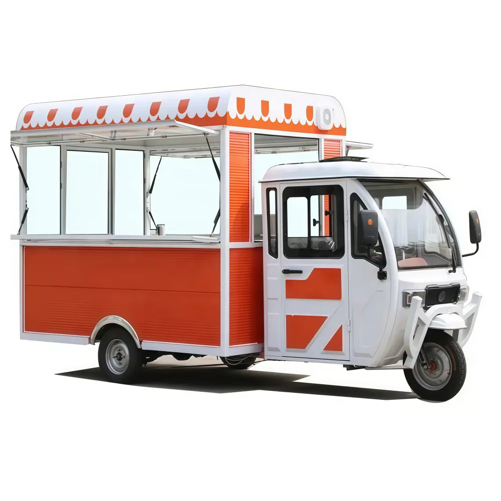 Catering Food Truck Fully Equipped Mobile Kitchen Pizza Coffee Cart Ice Cream BBQ Truck Cheap Mobile Food Trailer