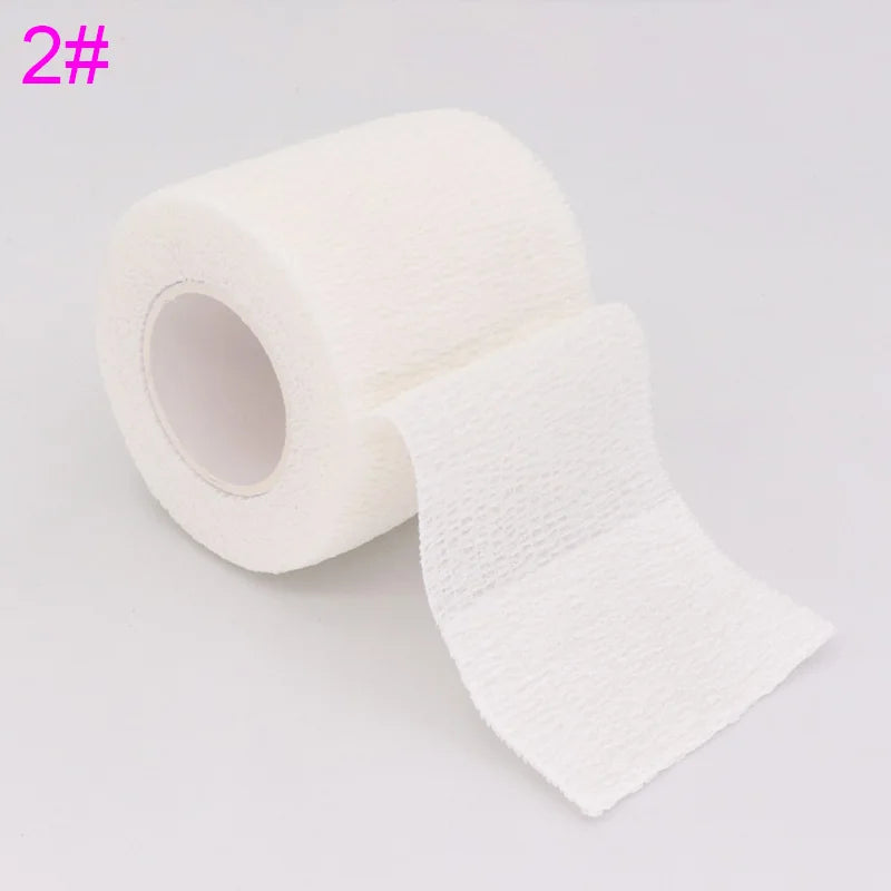 18 Colors Colorful Athletic Wrap Tape Self Adhesive Elastic Bandage Bands Sports Protector For Knee Finger Ankle Palm Pet