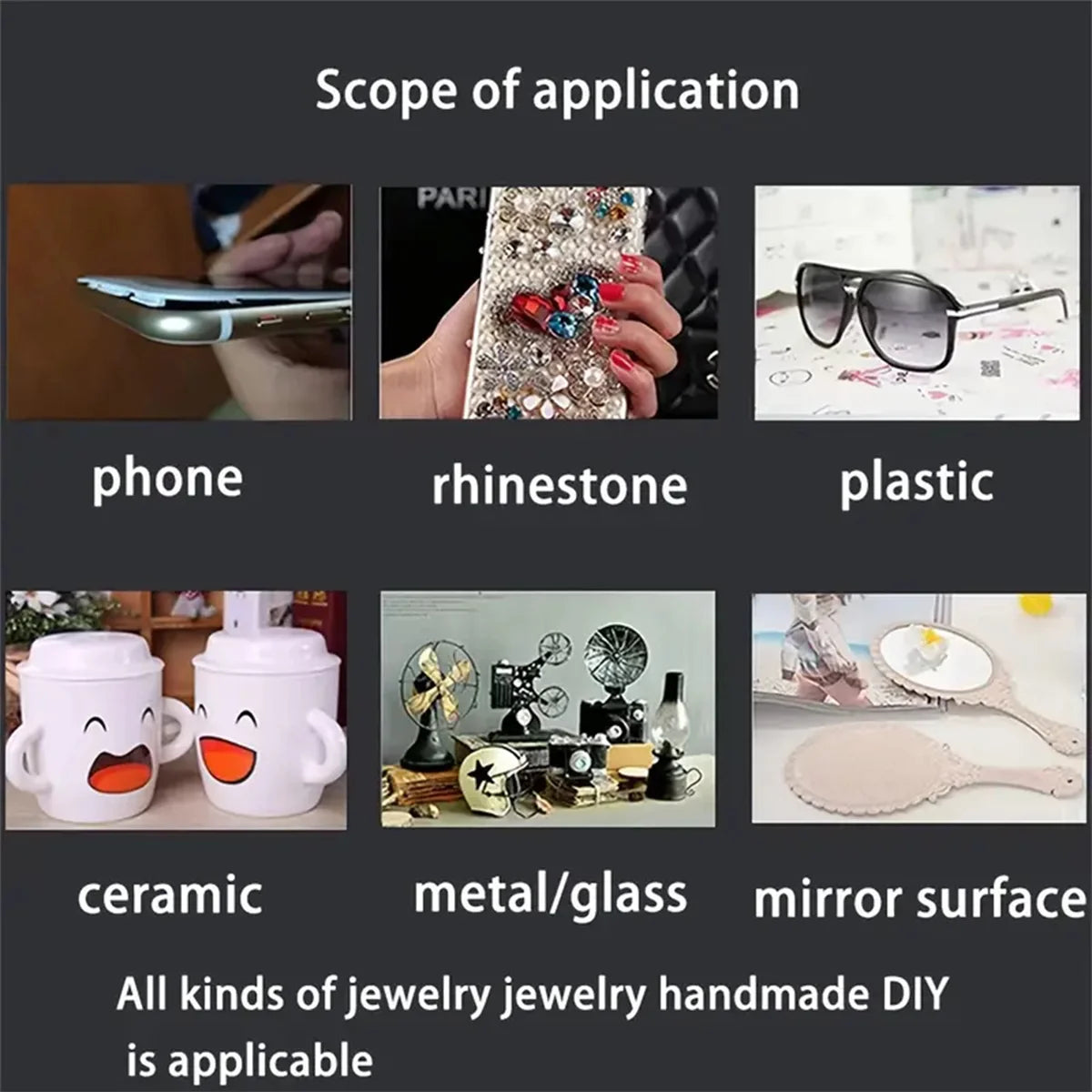 15ML 50ML 110ML B-7000 Clear Contact Phone Repair Adhesive Universal Glass Plastic DIY Glue T7000 with Precision Applicator Glue
