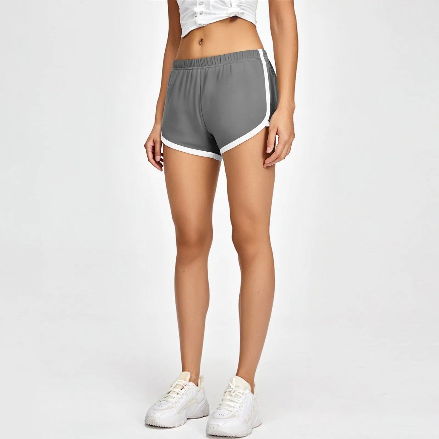 Women's Cotton Shorts Vintage Dolphin Short Pants Sexy Lounge Workout Bike Shorts Streetwear Yoga Summer Sport Hiking Wea