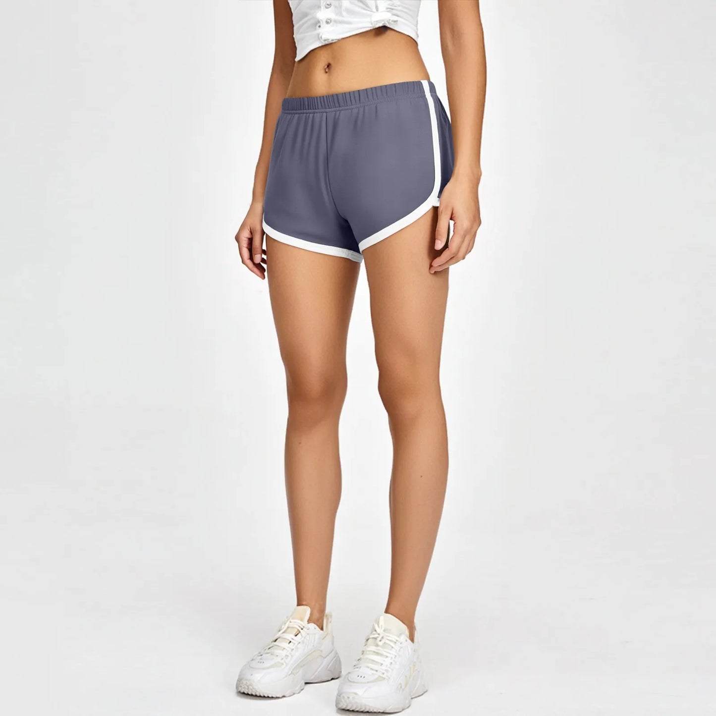 Women's Cotton Shorts Vintage Dolphin Short Pants Sexy Lounge Workout Bike Shorts Streetwear Yoga Summer Sport Hiking Wea