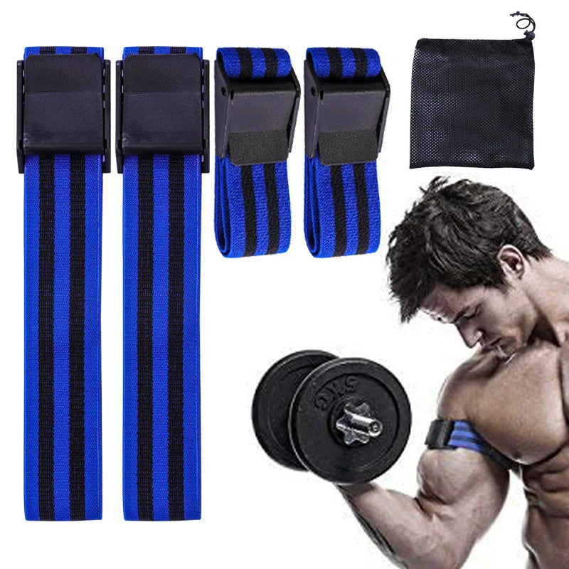 BFR Rigid Blood Flow Restriction Band For Arms Legs Glutes BFR Training Workout Occlusion Bands For Men And Women