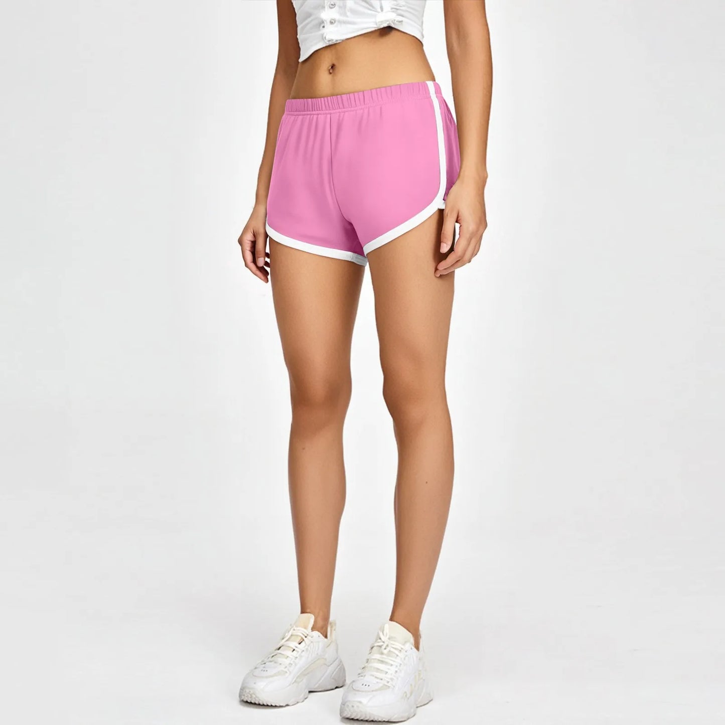 Women's Cotton Shorts Vintage Dolphin Short Pants Sexy Lounge Workout Bike Shorts Streetwear Yoga Summer Sport Hiking Wea
