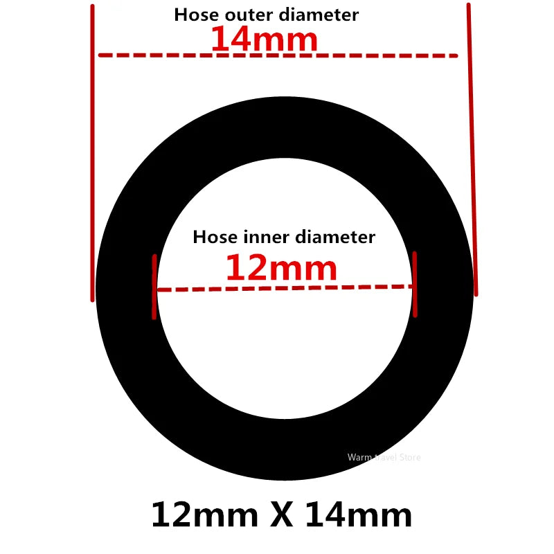 PVC Pipe Transparent Water Pipe Pipes Tube Hoses Aquarium Tubing Water Pump Hosing Garden Hose 3 4 5 6 7 8 9 10 12 14 16 mm