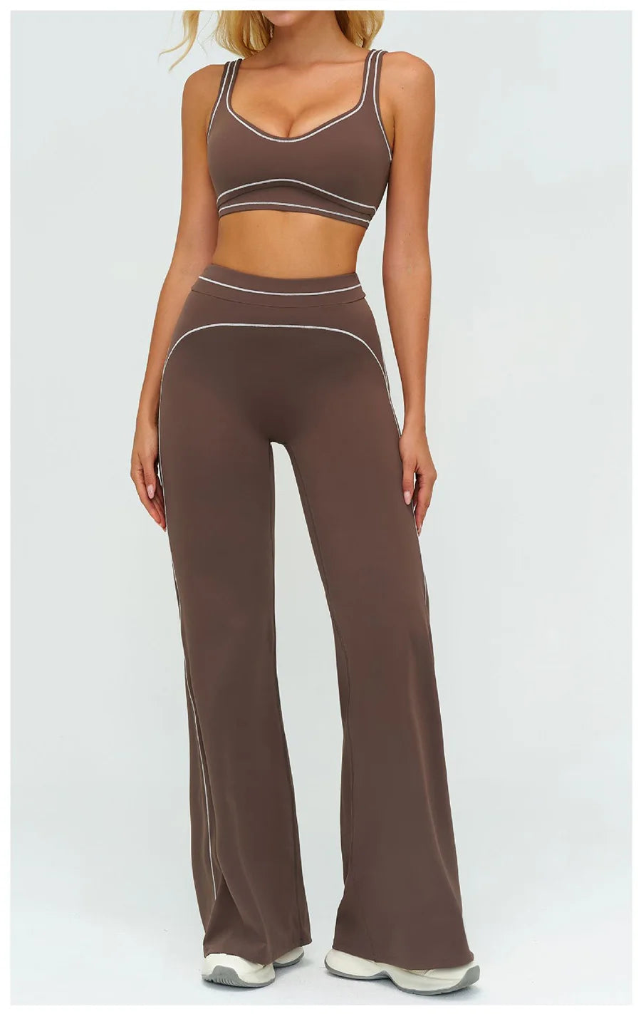 Women Yoga Set Tracksuit Sportswear Workout Athletic Wear Gym Vest Shorts Legging Fitness Bra Crop Top Long Sleeve Sports Suits