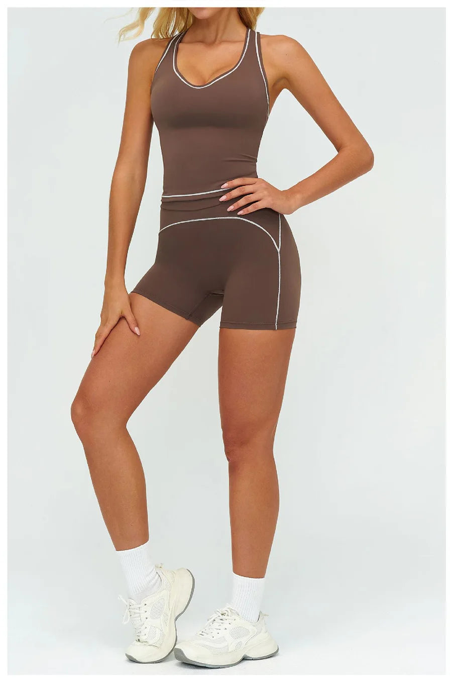 Women Yoga Set Tracksuit Sportswear Workout Athletic Wear Gym Vest Shorts Legging Fitness Bra Crop Top Long Sleeve Sports Suits