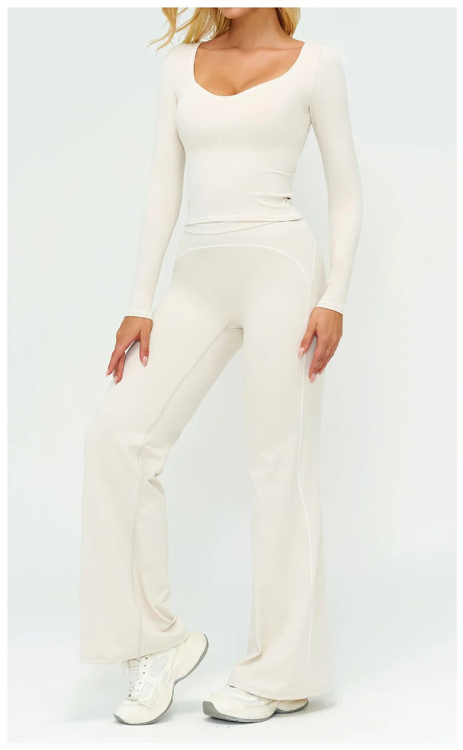 Women Yoga Set Tracksuit Sportswear Workout Athletic Wear Gym Vest Shorts Legging Fitness Bra Crop Top Long Sleeve Sports Suits