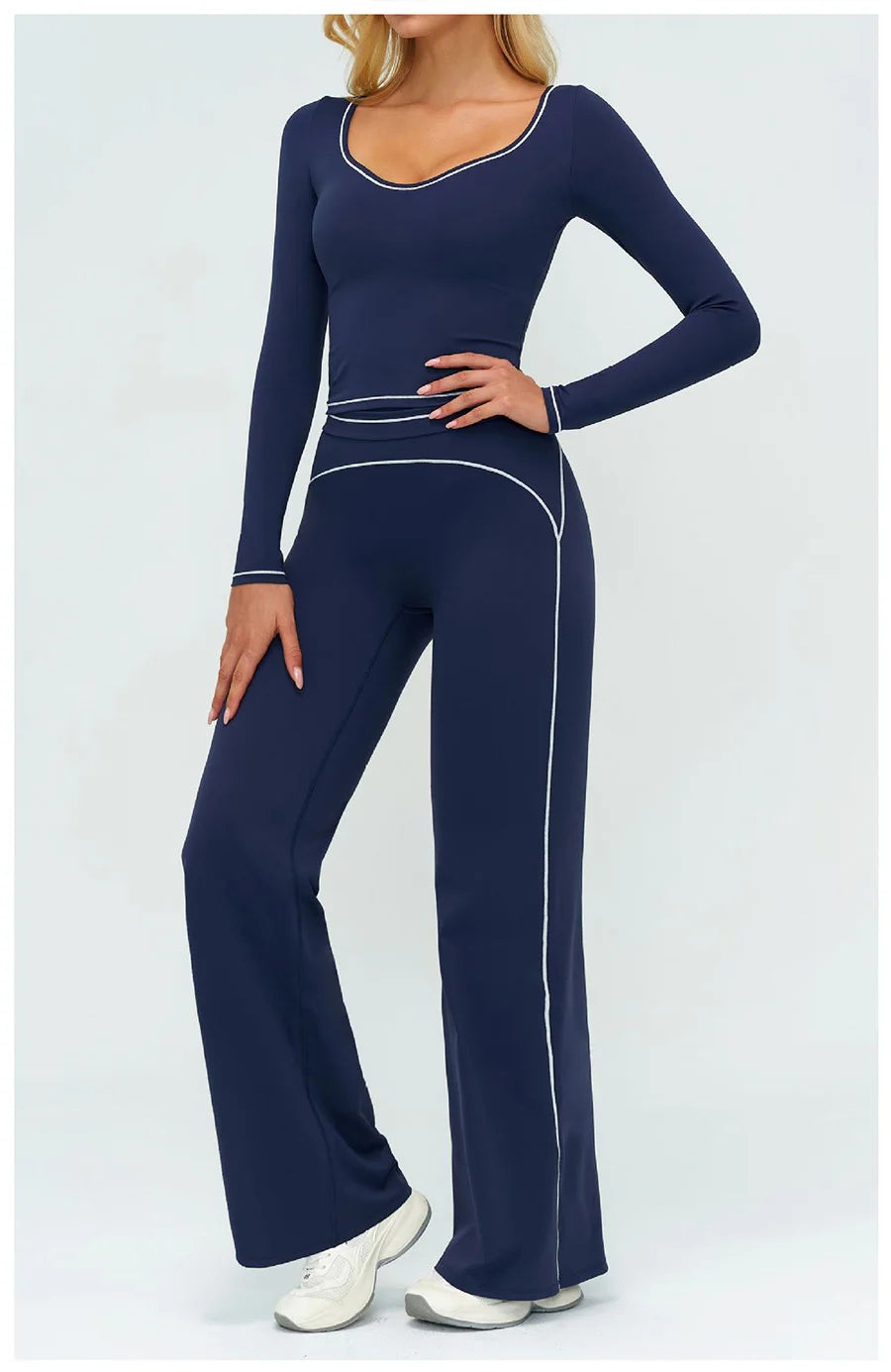 Women Yoga Set Tracksuit Sportswear Workout Athletic Wear Gym Vest Shorts Legging Fitness Bra Crop Top Long Sleeve Sports Suits