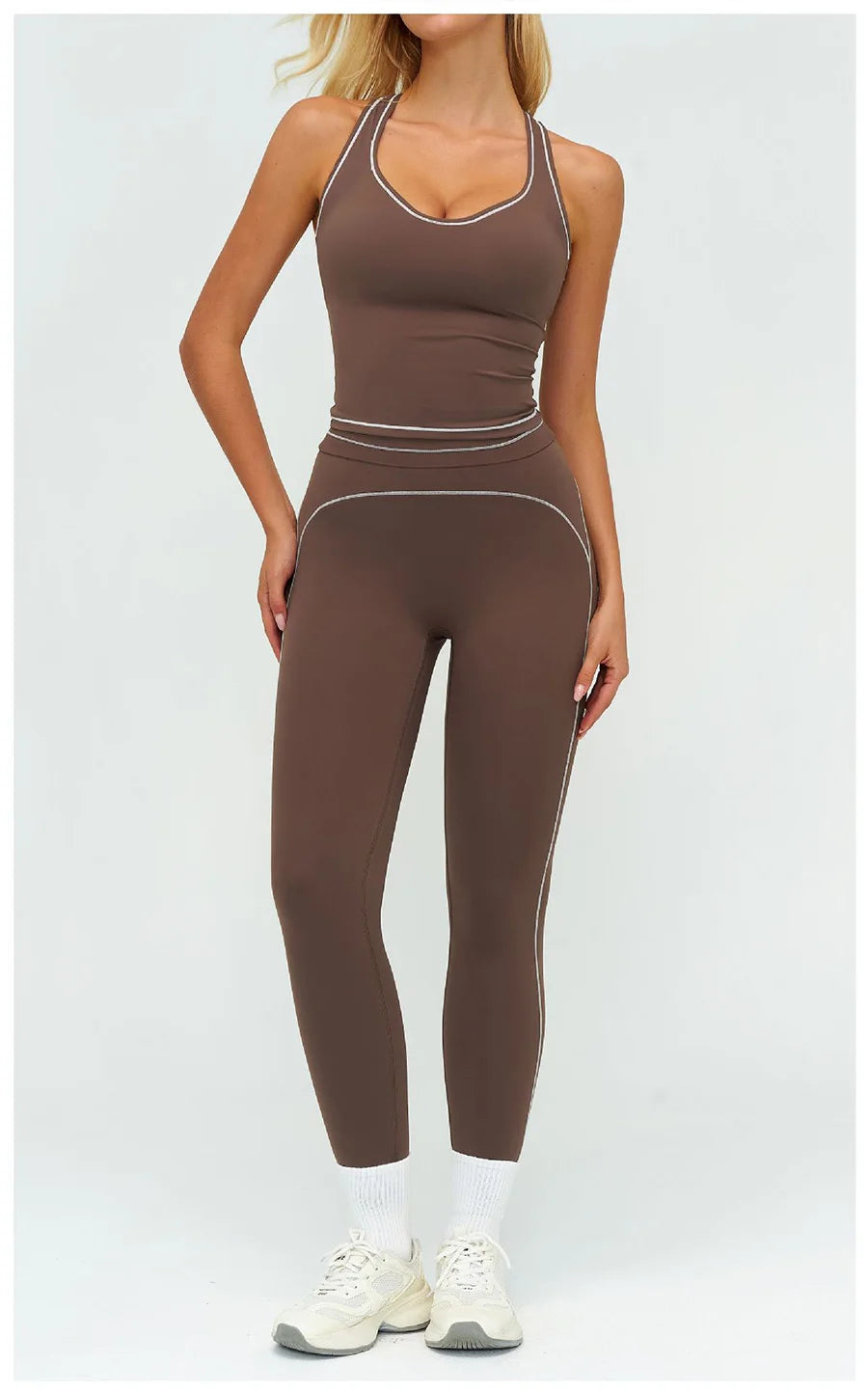 Women Yoga Set Tracksuit Sportswear Workout Athletic Wear Gym Vest Shorts Legging Fitness Bra Crop Top Long Sleeve Sports Suits