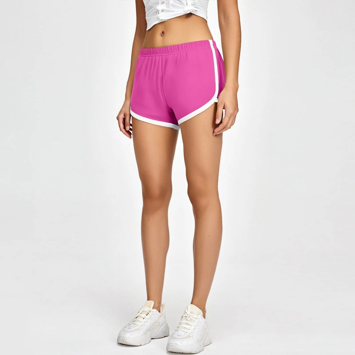 Women's Cotton Shorts Vintage Dolphin Short Pants Sexy Lounge Workout Bike Shorts Streetwear Yoga Summer Sport Hiking Wea