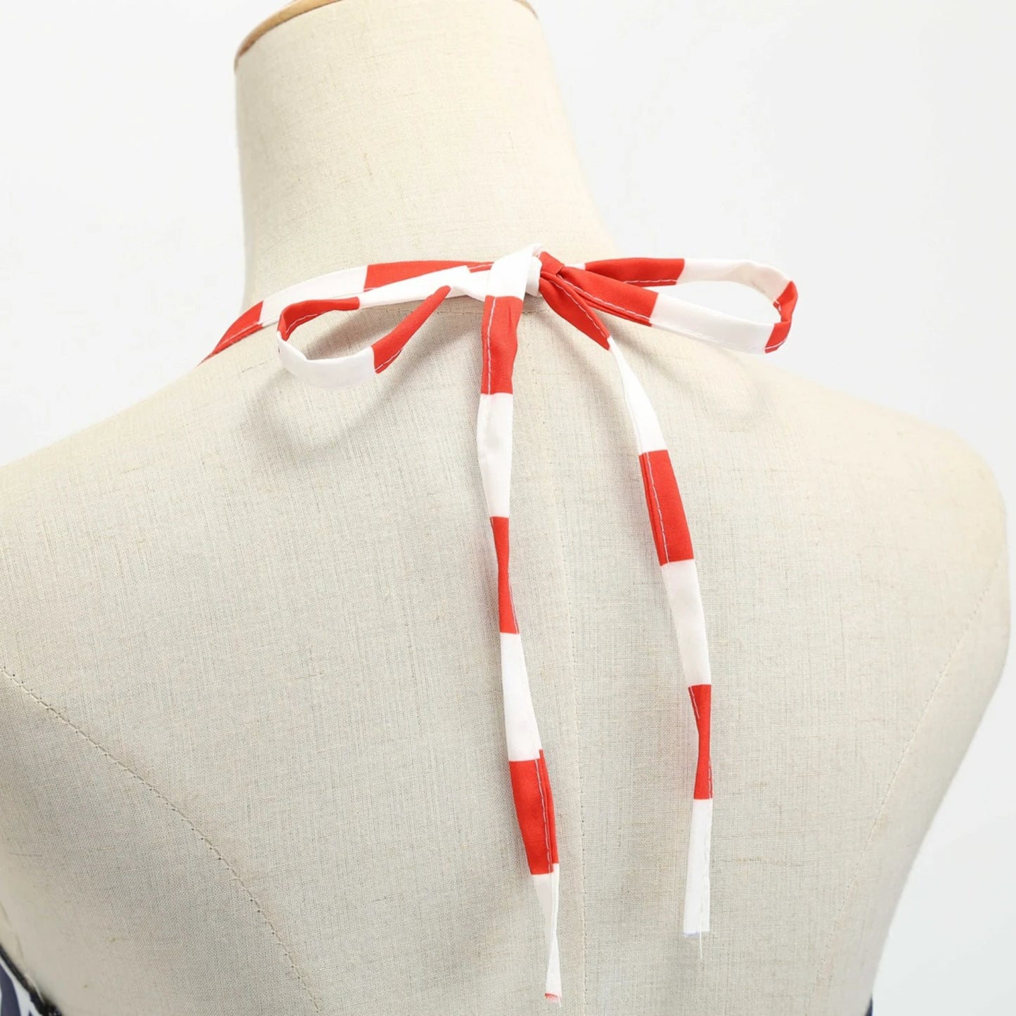 4th of July Women American Flag Print Dress Independence Day Star Flag Striped Dress Summer Beach Retro Sexy Suspender Dress