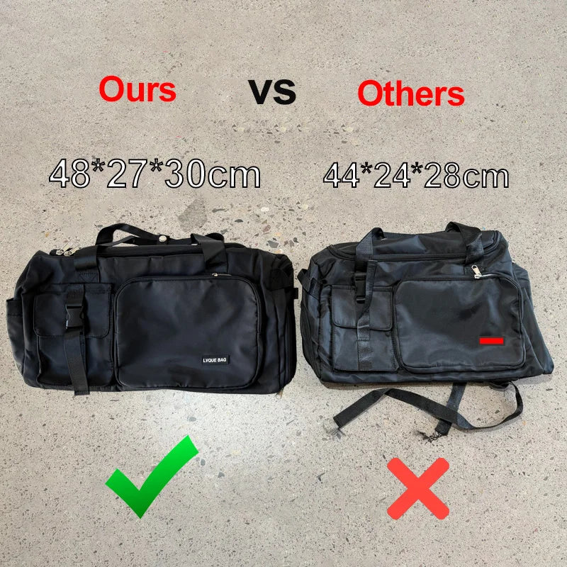 Sports Gym Bag Travel Dry Wet Handbags For Women Female Swimming Shoulder Crossbody Fitness Outdoor Travel Bag Weekender Duffel