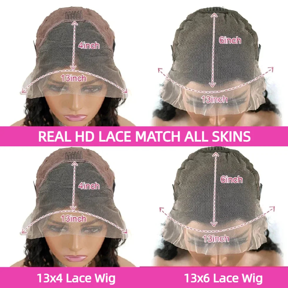 30 36 Inch Body Wave Lace Front Wig 13x4 13x6 Lace Frontal Human Hair Wigs 200 Density Body Wave Brazilian Hair Wig For Women