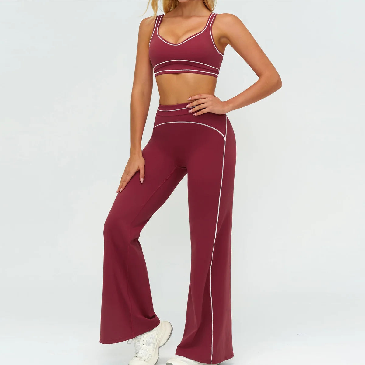 Women Yoga Set Tracksuit Sportswear Workout Athletic Wear Gym Vest Shorts Legging Fitness Bra Crop Top Long Sleeve Sports Suits