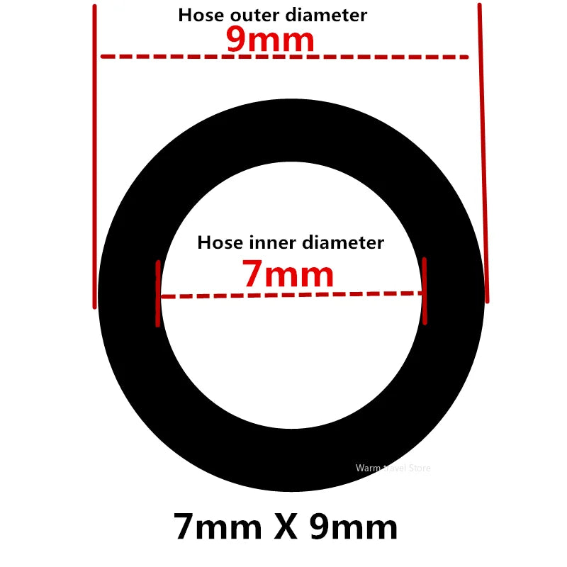 PVC Pipe Transparent Water Pipe Pipes Tube Hoses Aquarium Tubing Water Pump Hosing Garden Hose 3 4 5 6 7 8 9 10 12 14 16 mm