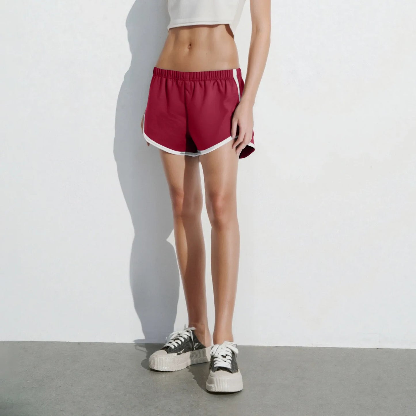 Women's Cotton Shorts Vintage Dolphin Short Pants Sexy Lounge Workout Bike Shorts Streetwear Yoga Summer Sport Hiking Wea