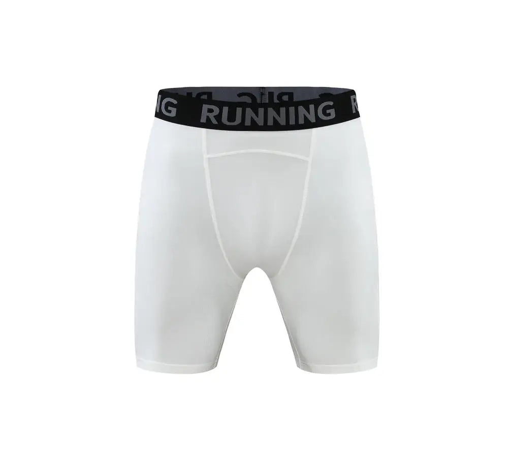 Sports Fitness Pants Men Gym Shorts Workout Tights Running Training Bottoming Shorts Compression Leggings Basketball Sportswear