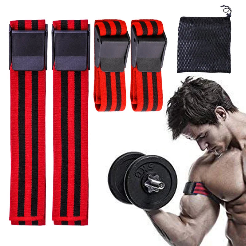 BFR Rigid Blood Flow Restriction Band For Arms Legs Glutes BFR Training Workout Occlusion Bands For Men And Women