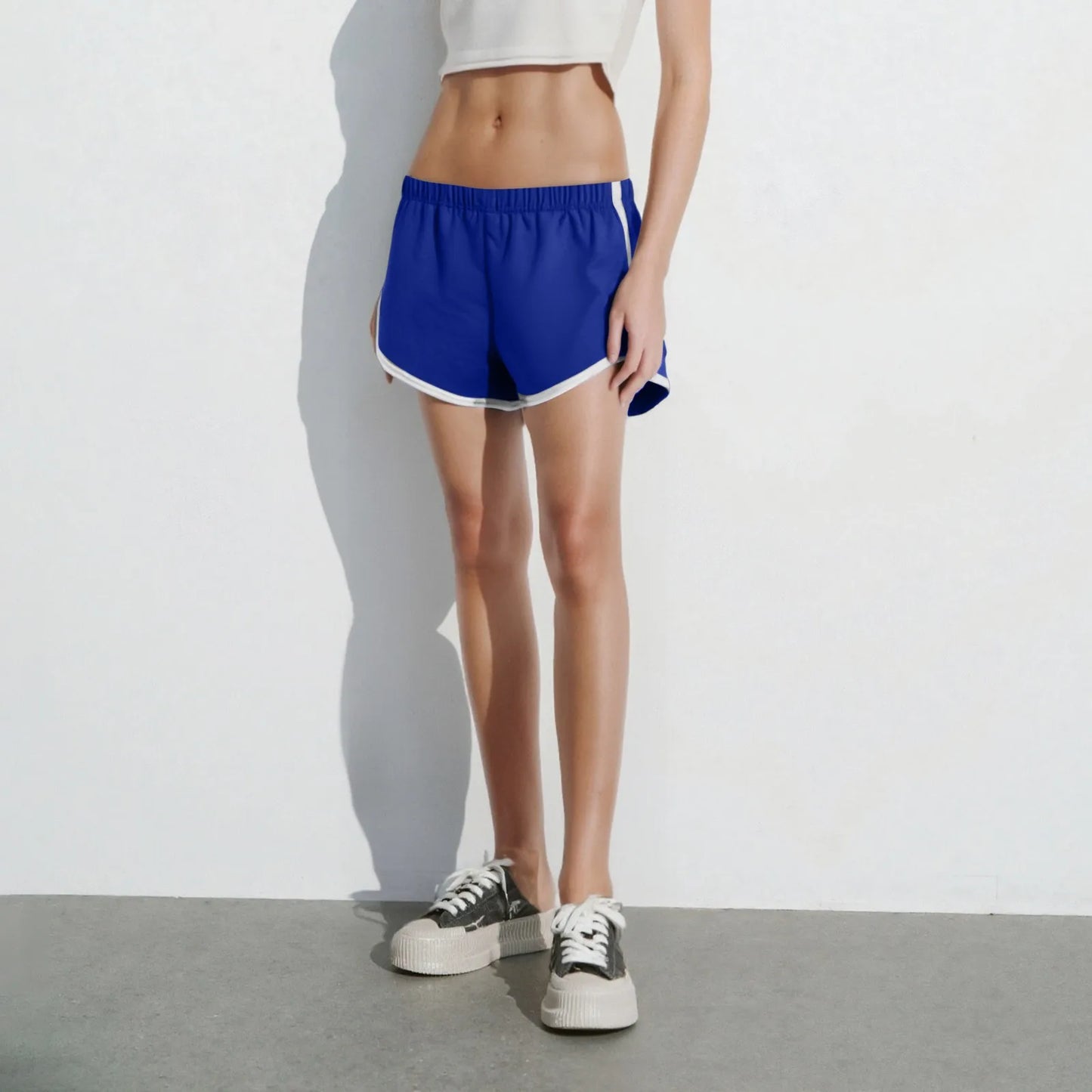 Women's Cotton Shorts Vintage Dolphin Short Pants Sexy Lounge Workout Bike Shorts Streetwear Yoga Summer Sport Hiking Wea