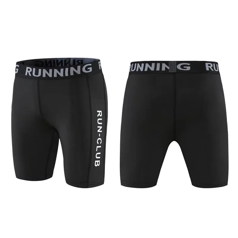 Sports Fitness Pants Men Gym Shorts Workout Tights Running Training Bottoming Shorts Compression Leggings Basketball Sportswear