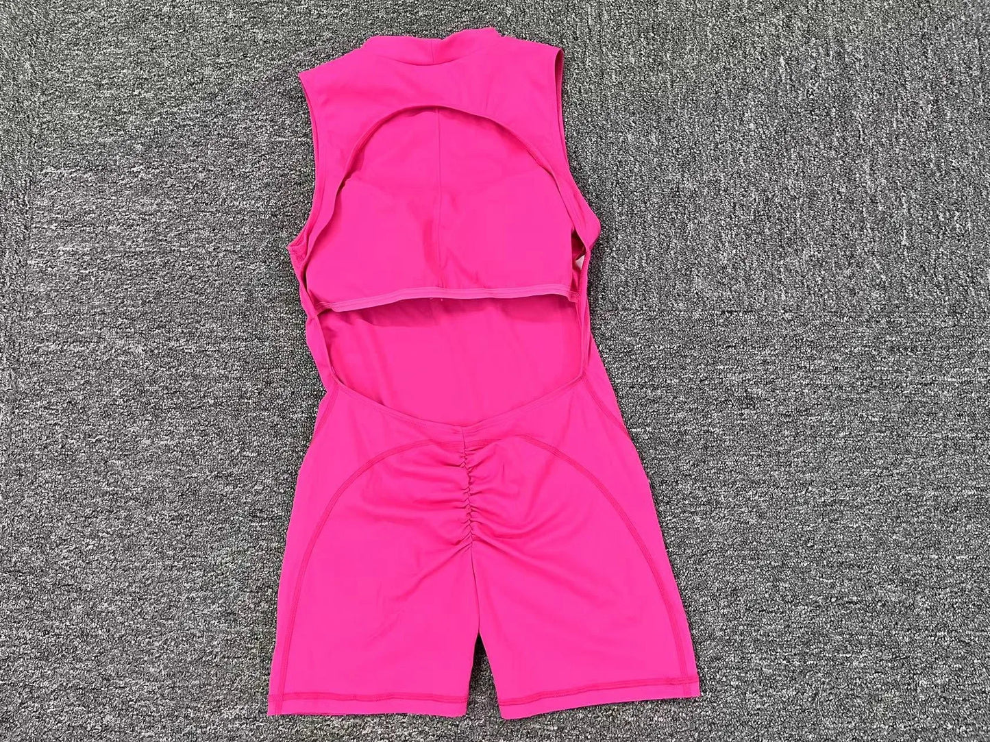 Yoga Set One-Piece Sleeveless Jumpsuits Women Overalls Fashion Backless O Neck Sporty Rompers Ladies Fitness Playsuits Bodysuits