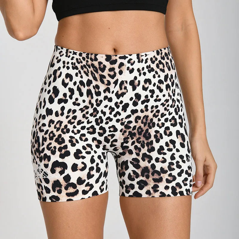 Women's High-Waisted 3D Printed Yoga Shorts - Dopamine Colors, Butt-Lifting, Non-See-Through for Yoga