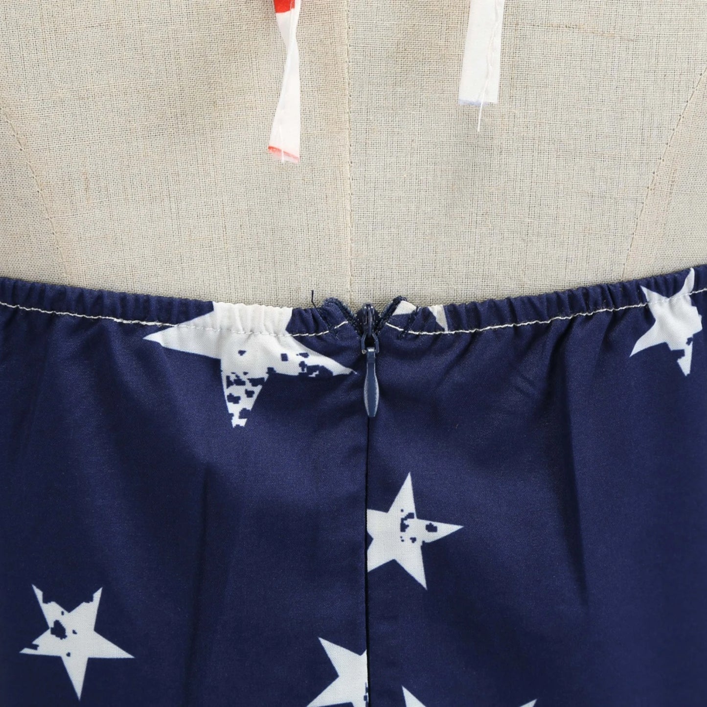 4th of July Women American Flag Print Dress Independence Day Star Flag Striped Dress Summer Beach Retro Sexy Suspender Dress