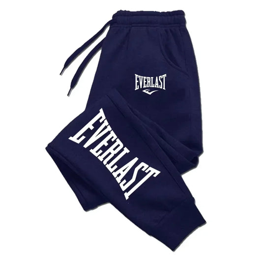 2025 EVERLAST Men Women Jogging Sweatpants Running Trousers Fleece Streetwear Sport Oversized Jogger Sweat Pants 2025 Clothing