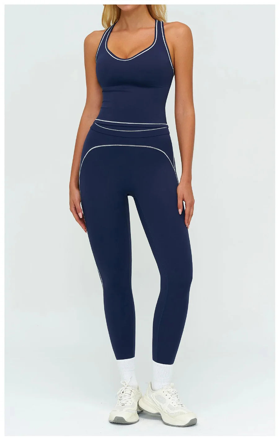 Women Yoga Set Tracksuit Sportswear Workout Athletic Wear Gym Vest Shorts Legging Fitness Bra Crop Top Long Sleeve Sports Suits