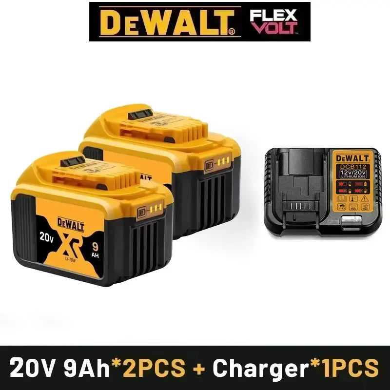 Original Dewalt 20V/60V 9.0Ah Power Tool Battery DCB206 DCB205 DCB200 DCF887 DCG405 DCD791 DCF922 DCF850 DCD805 tool battery