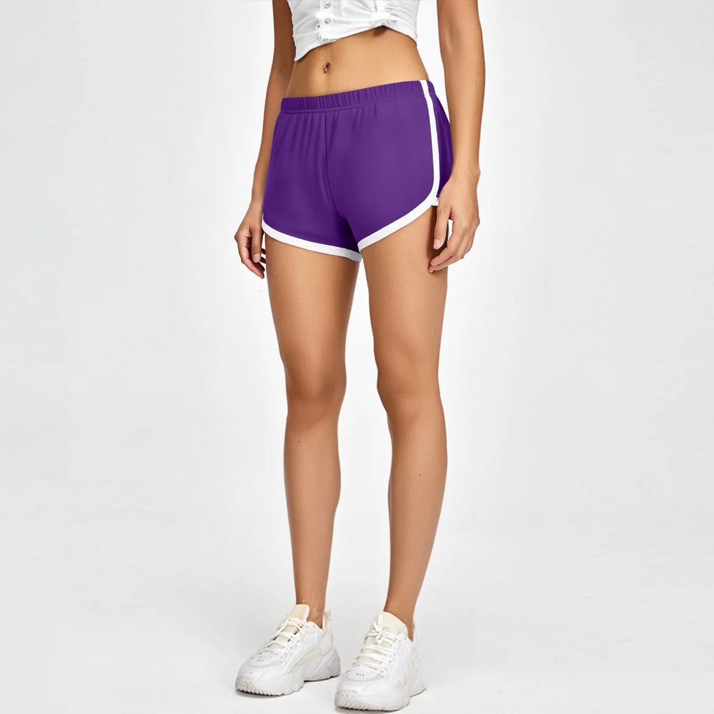 Women's Cotton Shorts Vintage Dolphin Short Pants Sexy Lounge Workout Bike Shorts Streetwear Yoga Summer Sport Hiking Wea