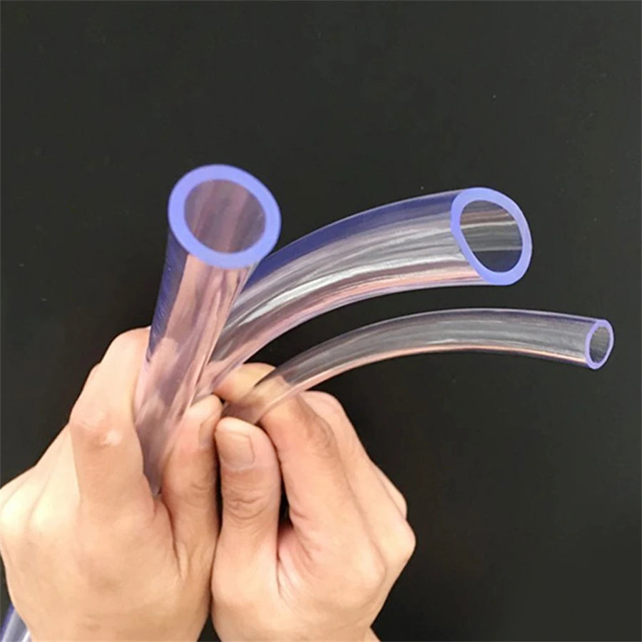 PVC Pipe Transparent Water Pipe Pipes Tube Hoses Aquarium Tubing Water Pump Hosing Garden Hose 3 4 5 6 7 8 9 10 12 14 16 mm