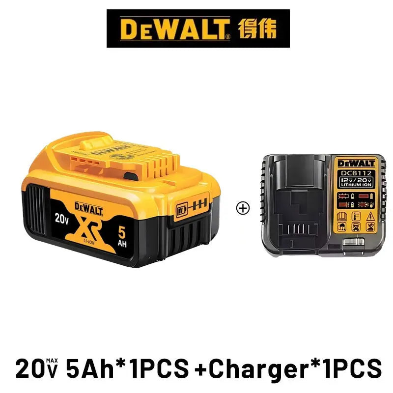 Original Dewalt 20V/60V 9.0Ah Power Tool Battery DCB206 DCB205 DCB200 DCF887 DCG405 DCD791 DCF922 DCF850 DCD805 tool battery