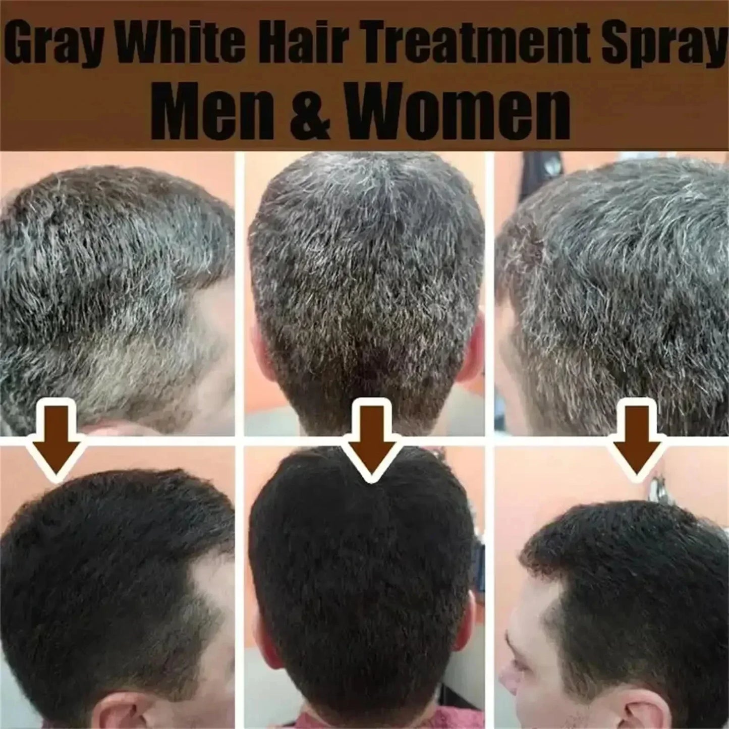 Natural Hair Care Essence Serum Anti Gray Nourish Repair For All Hair Types