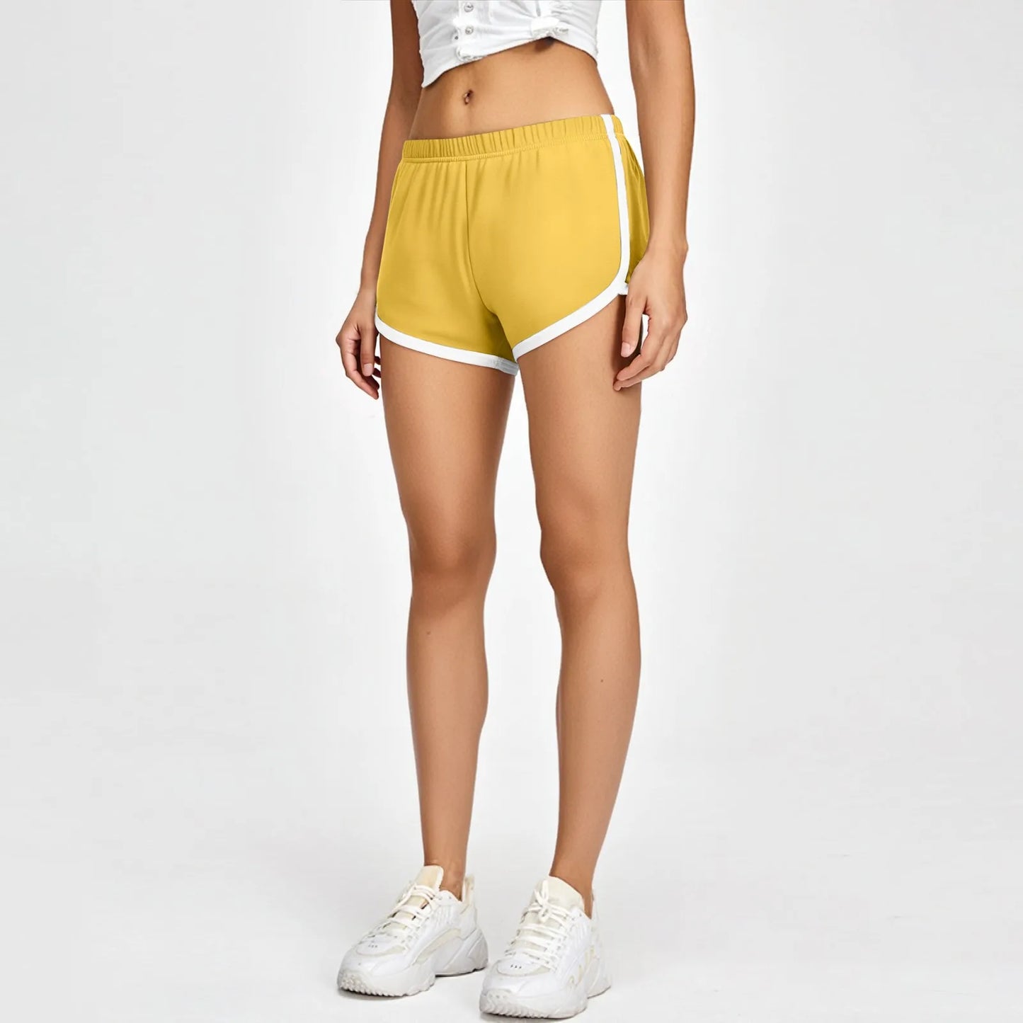 Women's Cotton Shorts Vintage Dolphin Short Pants Sexy Lounge Workout Bike Shorts Streetwear Yoga Summer Sport Hiking Wea