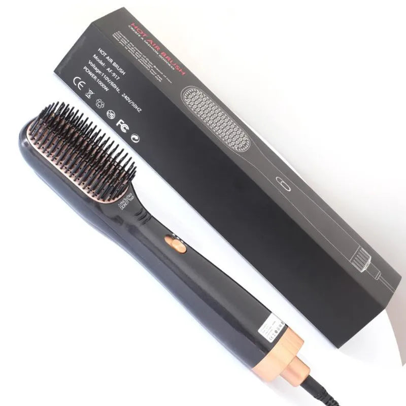 Hot Selling 3 in 1 Hair Dryer Dry and Wet Hair Straightener Comb Hot Air Brush Styler