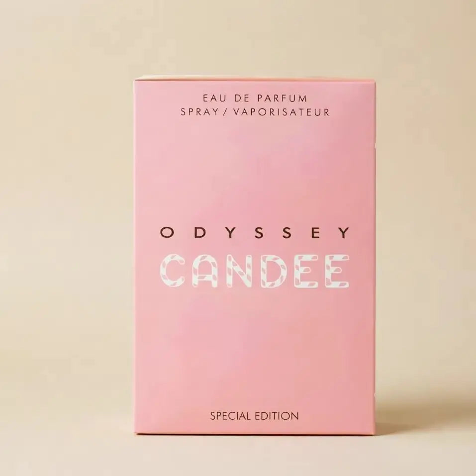 Armaf Odyssey Candee Special Edition Eau de Parfum 3.4 Oz - Women's Citrus-Floral Scent in Iconic Pink Striped Design
